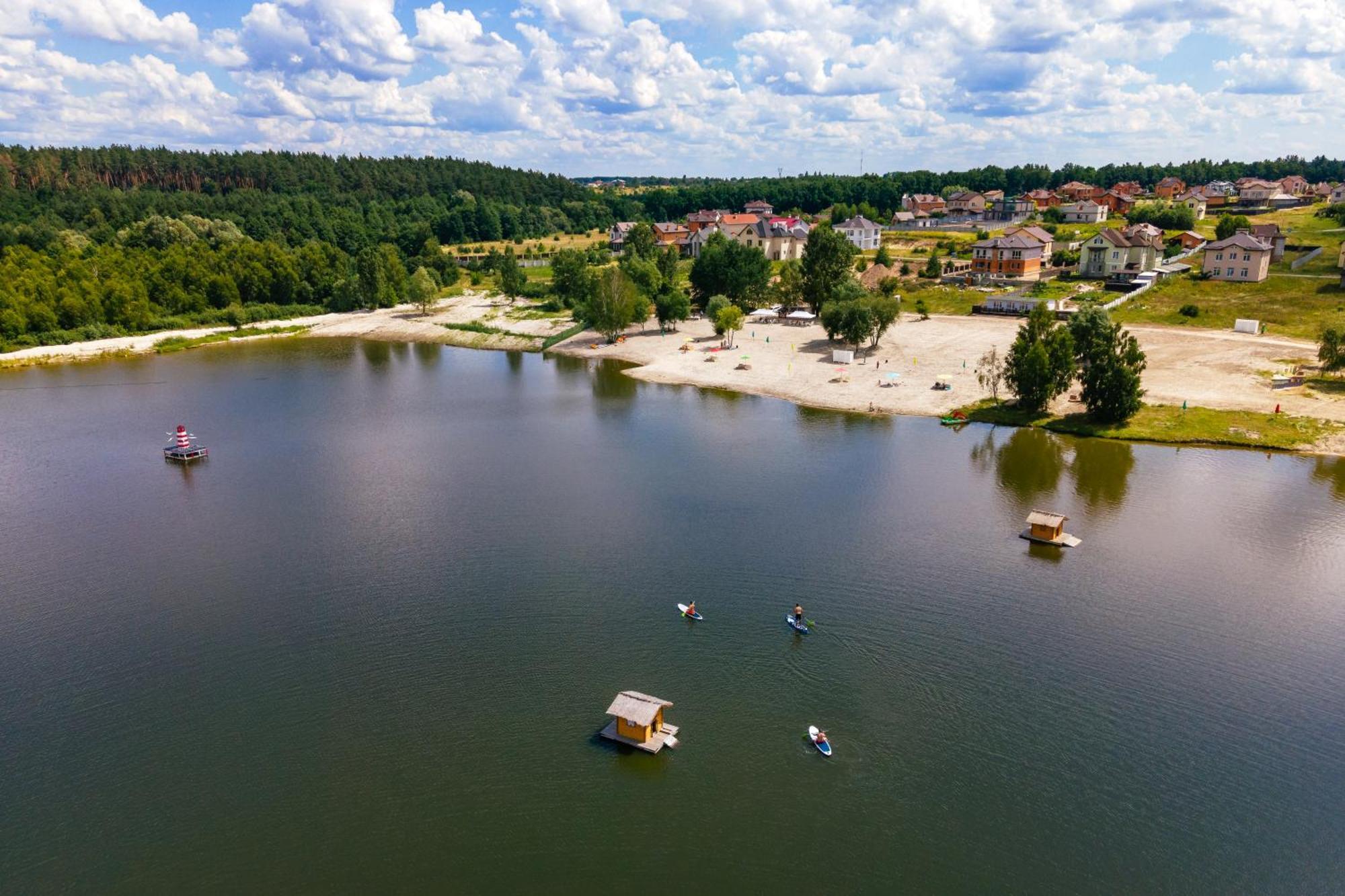 Sherwood Lake Hotel Berezovka (Kiev) Exterior foto
